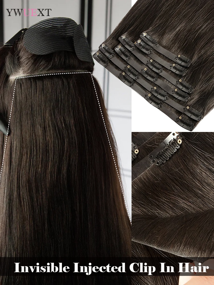 Clip Invisible dans les Extens - Seamless Clip In Hair Extensions Human Hair avis et prix
