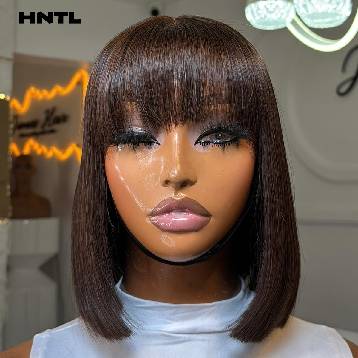 Perruque sans colle Wear & Go  - Pre Parted 13X4 Lace Front Bob Wig avis et prix