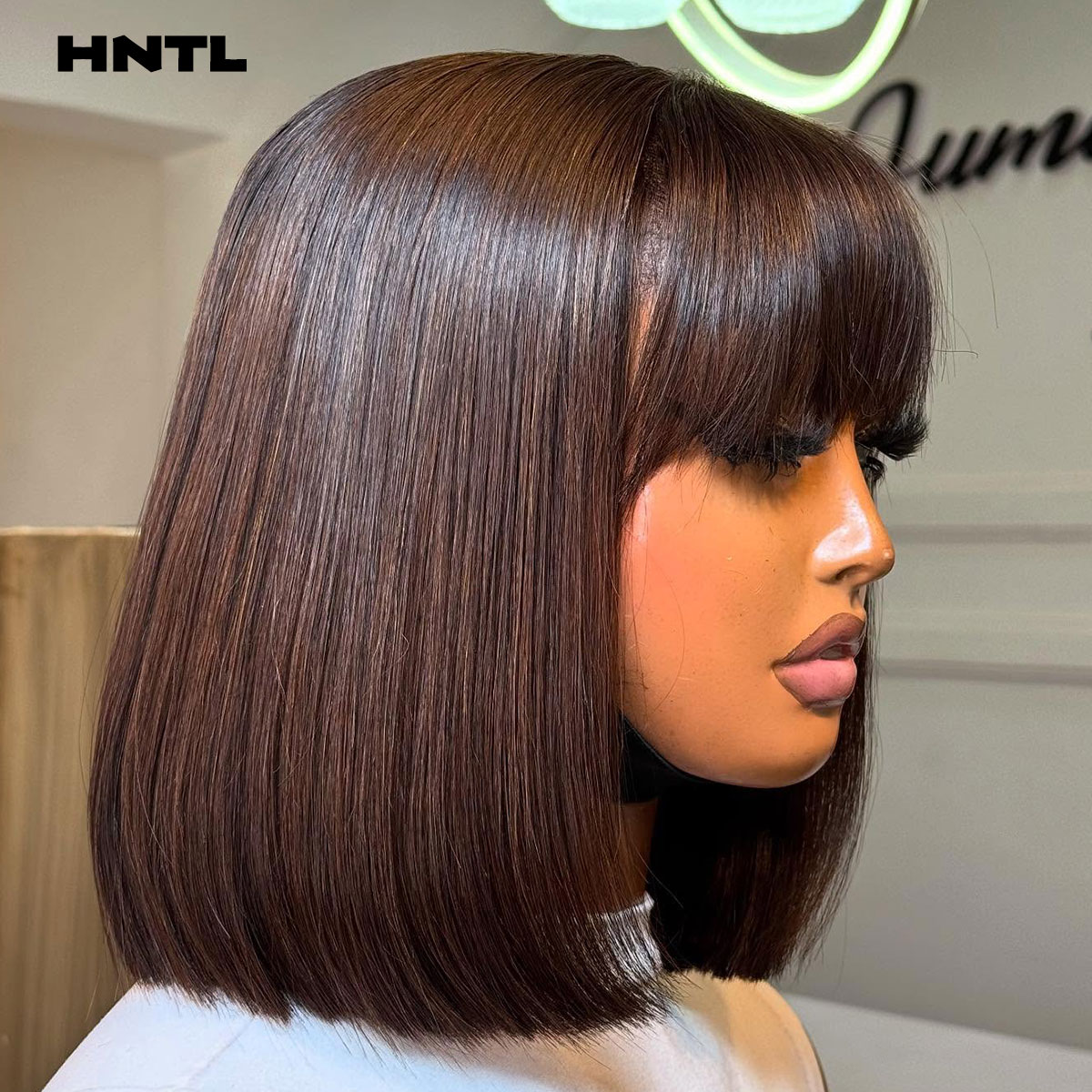 Perruque sans colle Wear & Go  - Pre Parted 13X4 Lace Front Bob Wig avis et prix
