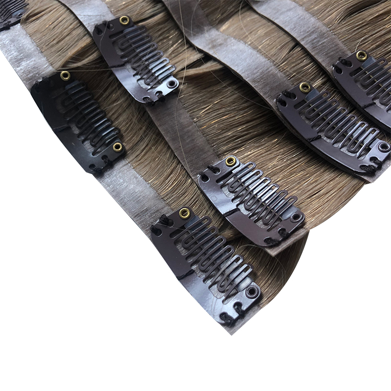 Extensions de cheveux lisses e - Seamless Clip In Hair Extensions Human Hair avis et prix