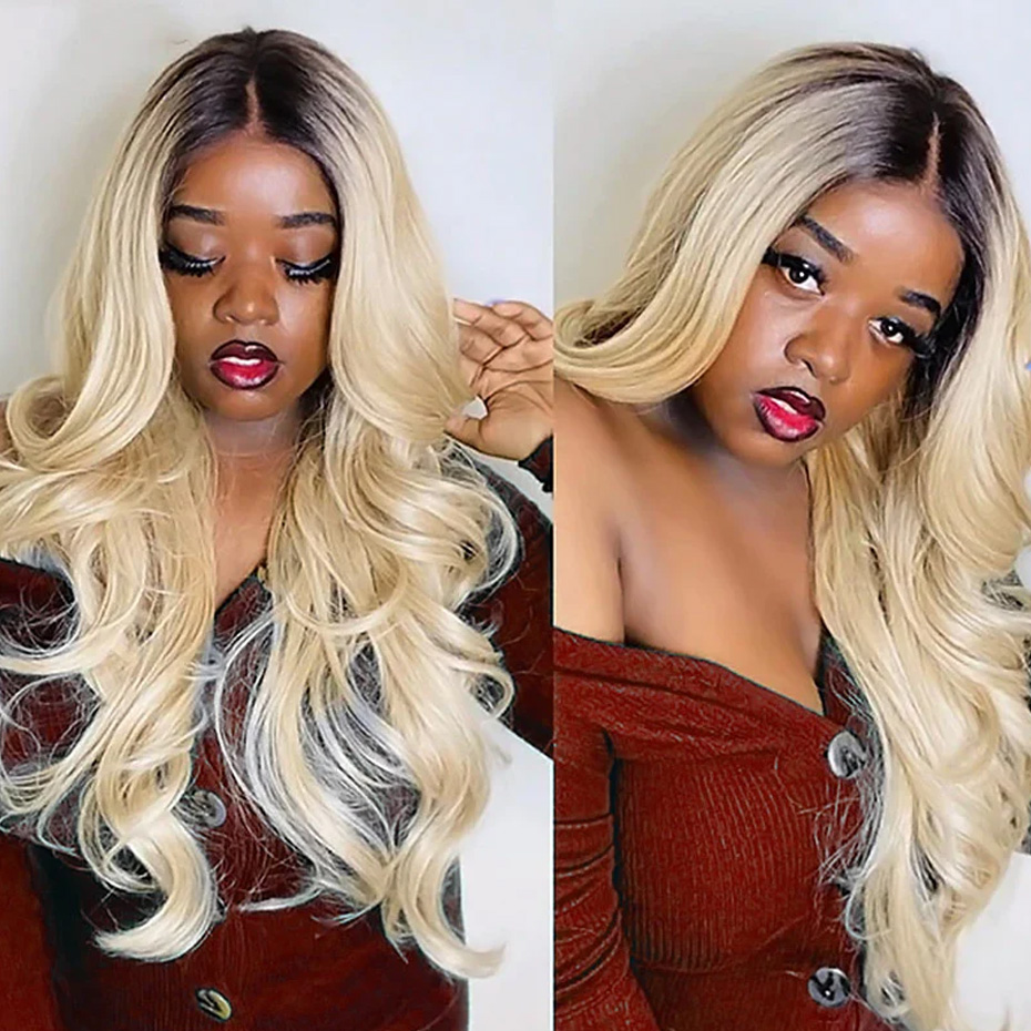 Perruques de cheveux humains o - 613 Blonde Body Wave Lace Front Wig avis et prix