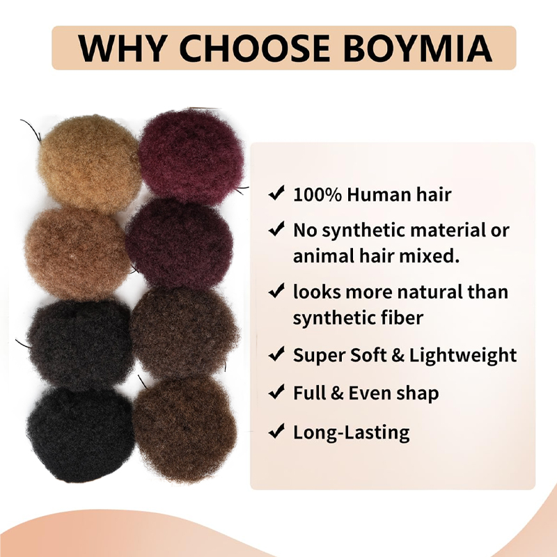 8 pouces Afro bouffée cordon q - Drawstring Afro Curly Puff Ponytail avis et prix