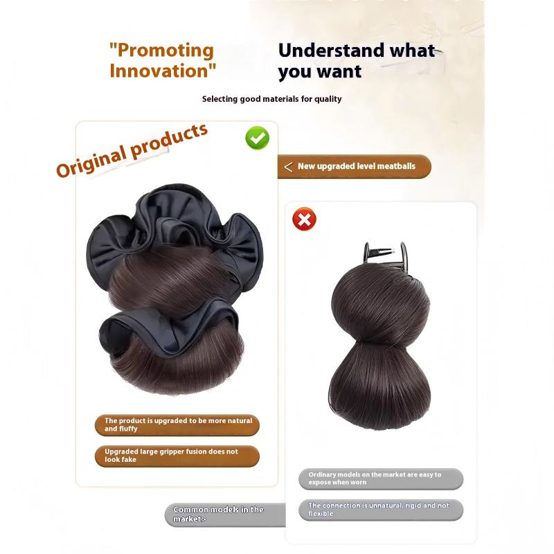 Chignon synthétique à griffes  - Claw Clip Messy Bun Hair Piece avis et prix