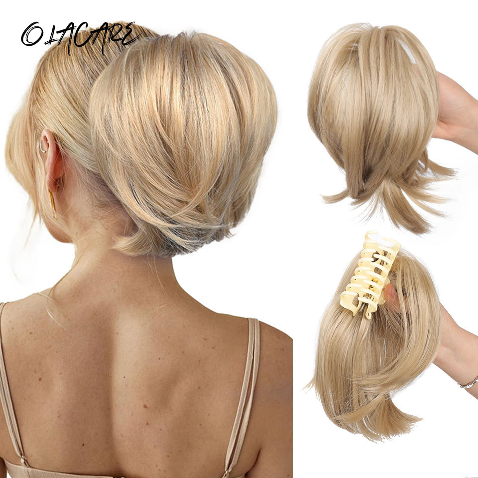 Chignon désordre morceau de ch - Claw Clip Messy Bun Hair Piece avis et prix