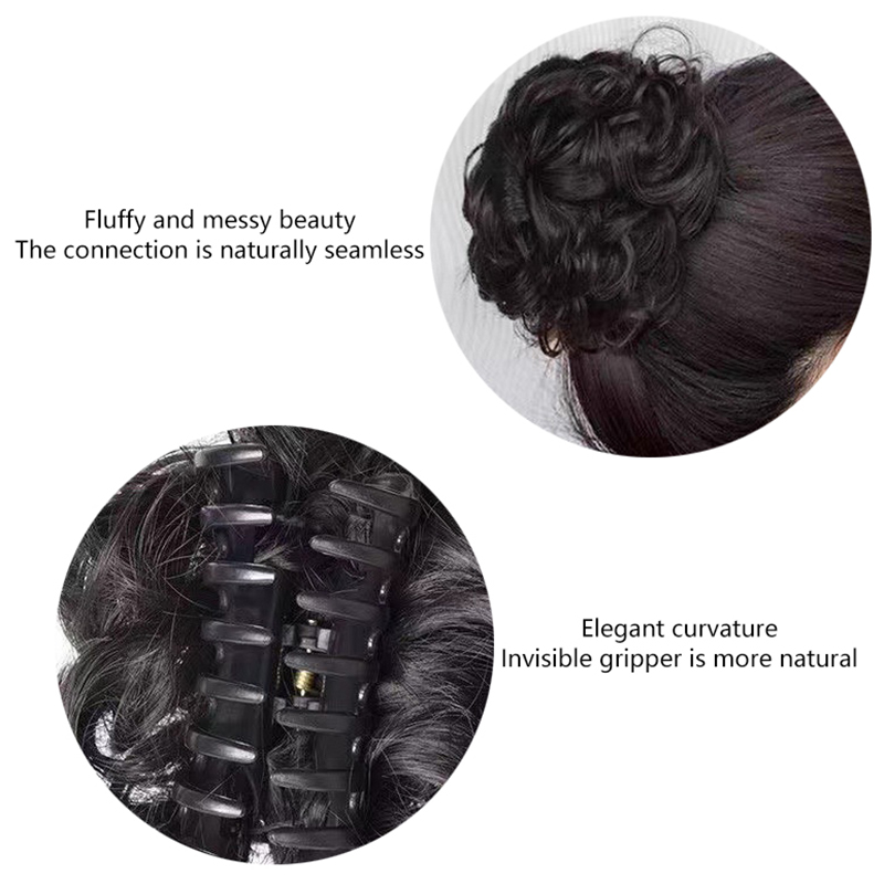Pince à cheveux en forme de ch - Claw Clip Messy Bun Hair Piece avis et prix