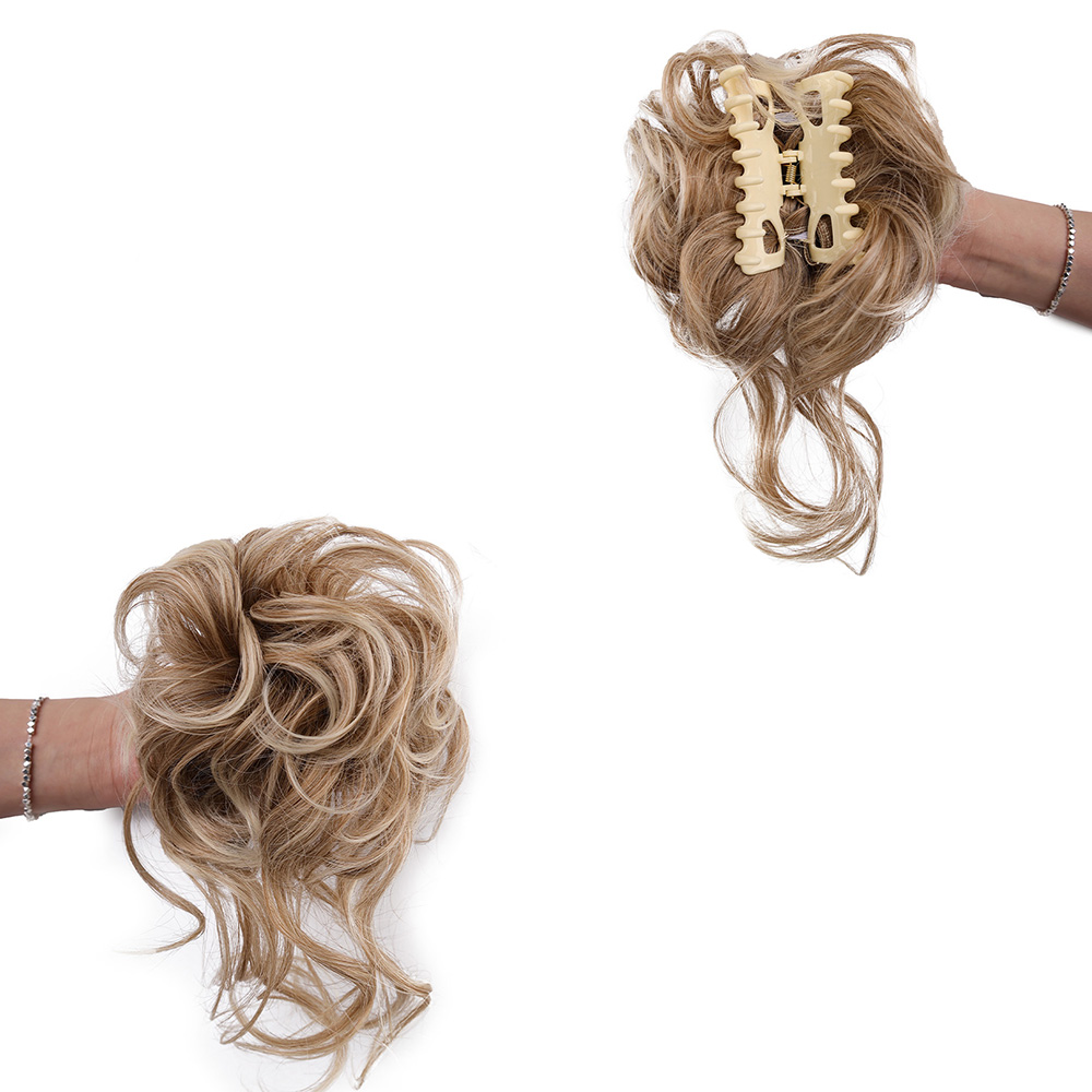 Chignon synthétique en désordr - Claw Clip Messy Bun Hair Piece avis et prix