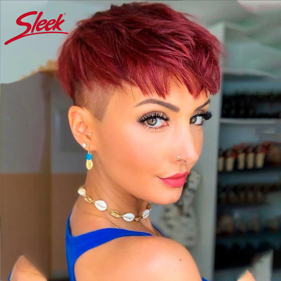 Perruque Bob Lace Front Brésil - Short Pixie Cut Wig Human Hair Cheap avis et prix