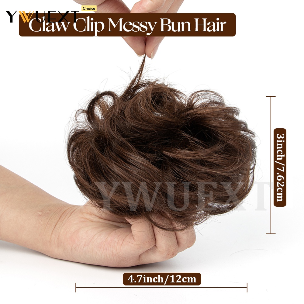 40 g/pack pince à griffes dans - Claw Clip Messy Bun Hair Piece avis et prix