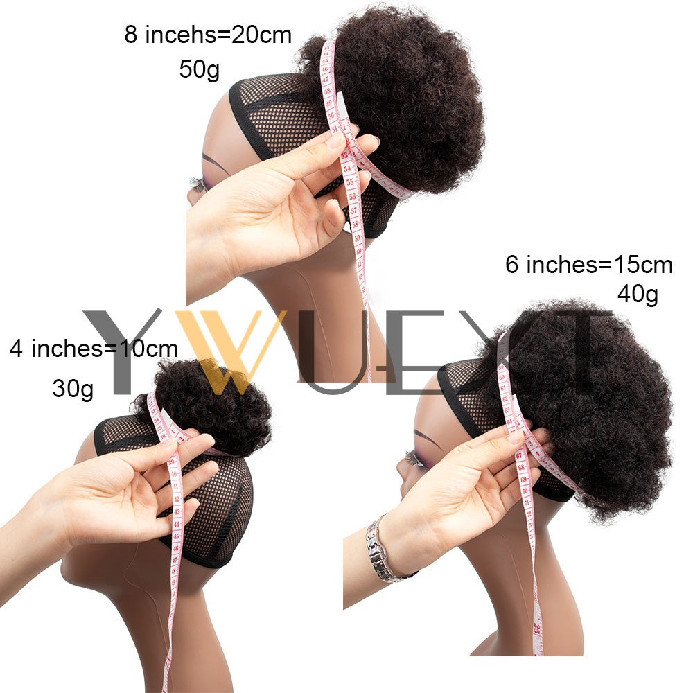 Queue de cheval afro à cordon  - Drawstring Afro Curly Puff Ponytail avis et prix