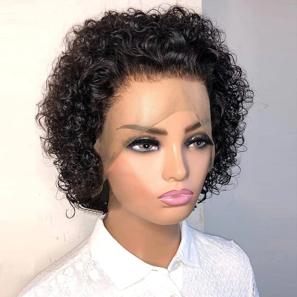 Perruques Pixie Cut 13x4, Perr - Short Pixie Cut Wig Human Hair Cheap avis et prix
