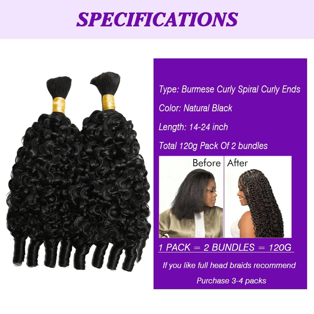 Cheveux humains 12A pour tress - Water Wave Bulk Human Hair For Braiding avis et prix