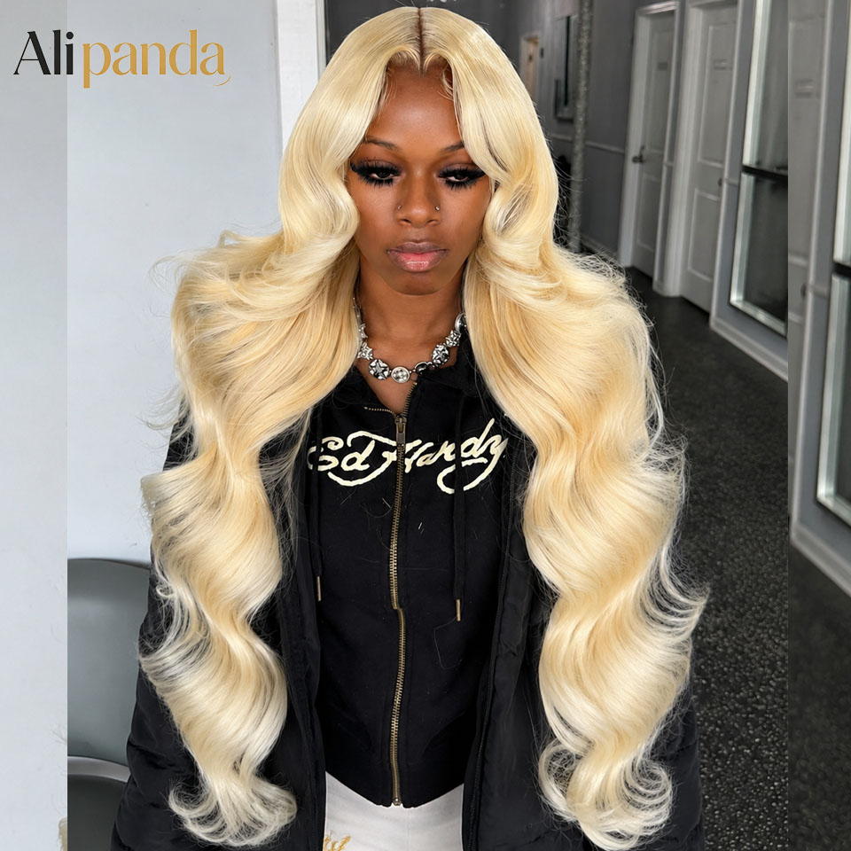 Perruque frontale en dentelle  - 613 Blonde Body Wave Lace Front Wig avis et prix