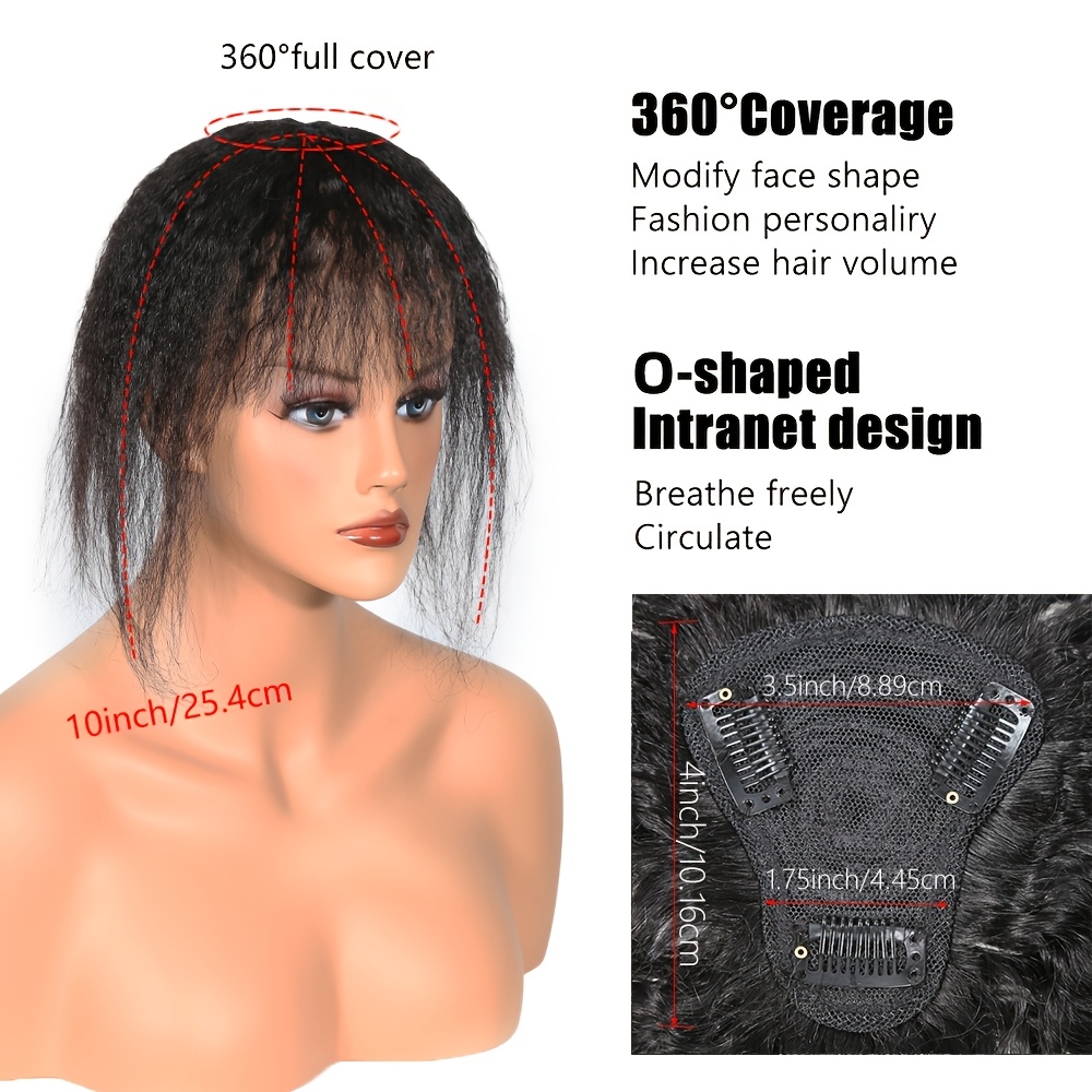 Cheveux crépus droits avec fra - Hair Bundles avis et prix